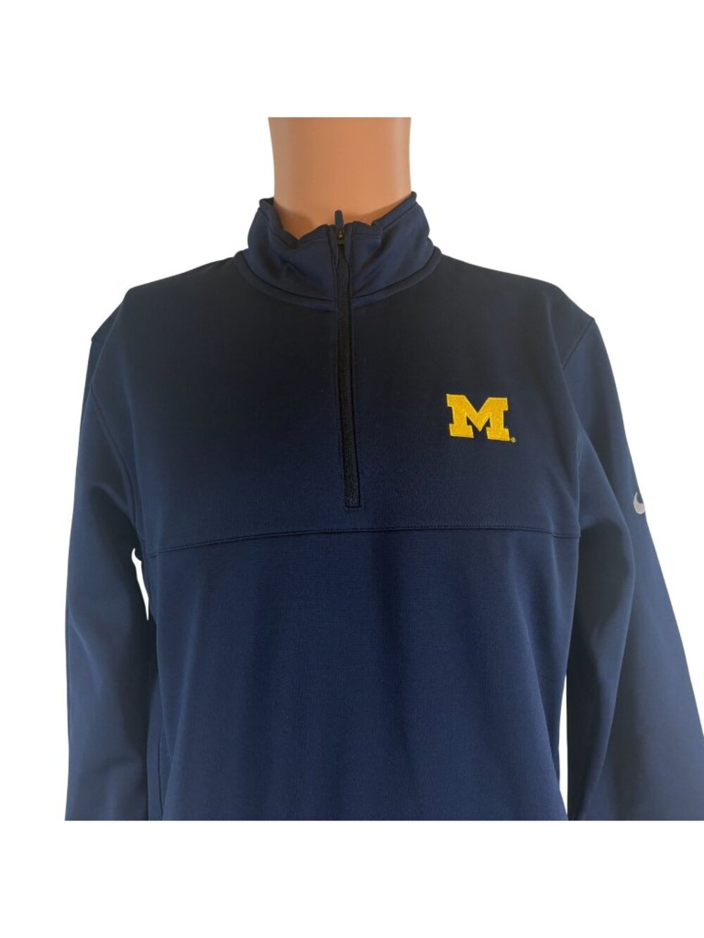 Nike Michigan Wolverines Golf Jacket Mens S NCAA College Therma Fit Performance